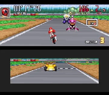 Power Rangers Zeo - Battle Racers (USA) screen shot game playing